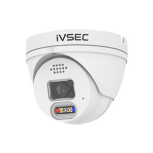 IVSEC TURRET IP CAMERA 5MP 2.8MM FIXED LENS 25FPS POE IP66 ADV DET IVS FULLCOLOUR