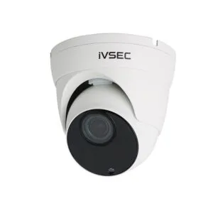 IVSECIVSEC TURRET IP CAMERA 8MP 2.7MM-13.5MM MOTORISED LENS 25FPS POE IP66 45M IRIP Integrated Dome