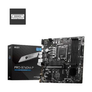 MSI PRO B760M-P mATX Motherboard