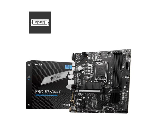 MSI PRO B760M-P mATX Motherboard