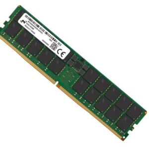 Micron/Crucial 64GB (1x64GB) DDR5 RDIMM 5600MHz CL46 2Rx4 ECC Registered Server Data Center Memory 3yr wty