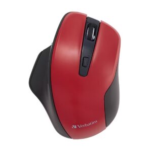 Verbatim Silent Ergonomic Wireless Blue LED Mouse