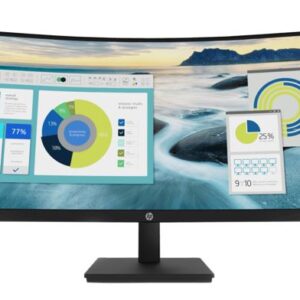 HP P34hc G4 34" WQHD 4K CURVED 21:9 3440x1440 Height Adjust Tilt USB-C (65W PD) DP HDMI Speakers USB 3yrs wty