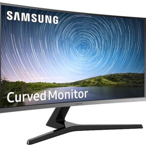 Samsung R500 27" 60Hz FHD FreeSync Curved Gaming Monitor 1920x1080 4ms 16.7M 1800R Tilt VESA D-Sub HDMI Bezeless Game Mode Eye Save Mode Flicker Free