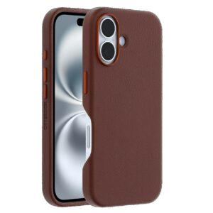 OtterBox Symmetry MagSafe Cactus Leather Apple iPhone 16 (6.1") Case Brown - (77-96305)