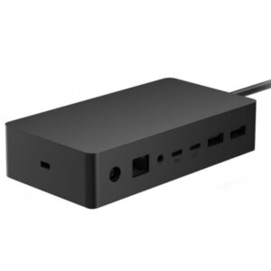 Microsoft Surface Dock 2 Surface connect Docking Station for Notebook 199 W 2 Displays Supported 6 x USB Ports USB Type-C RJ-45 Wired GbE