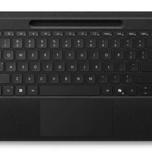 Microsoft Surface Pro Flex Keyboard for PRO 11/10/9/8 Surface Typecover with Slim Pen 2 storage and charging tray backlit wireless BT Black (No PEN)