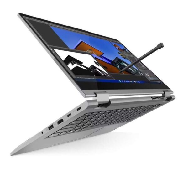 LENOVO ThinkBook 14 Yoga G4 14" WUXGA TOUCH Intel U5-125U 16GB DDR5 256GB SSD Windows 11 PRO Iris Xe Graphics WIFI6E Fingerprint Pen Flip 1YR OS 1.6kg