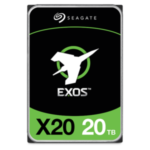 SEAGATE EXOS 20TB SEAGATE SATA ENTERPRISE 7200RPM 256MB