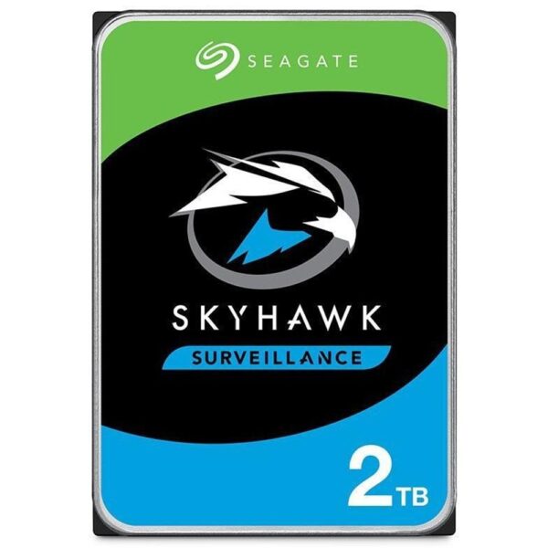 SEAGATE SKYHAWK 2TB SURVEILLANCE 180TB/YR 64MB CACHE 3YRS WARRANTY