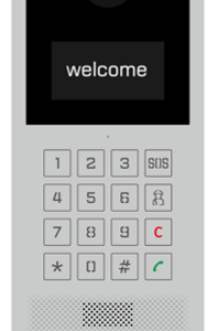 SIP INTERCOM WITH KEYPAD AND RF CARD READER