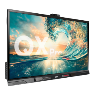 SMART Board QX086 Pro series interactive display with iQ 5Y Assure And SWC-120UHD Camera