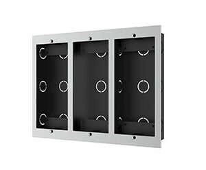 THREE-MODULE IN-WALL MOUNTING BOX FOR MD06  MD12