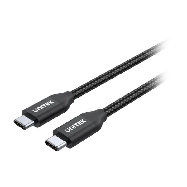 UNITEK USB-C TO USB-C CABLE 2M 4K 100W PD FAST CHARGING