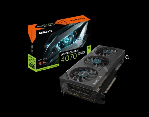 Gigabyte nVidia GeForce RTX 4070 Super EAGLE OC 12GD GDDR6X Video Card