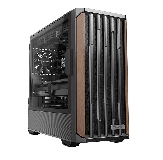 Okinos Okinos Genuine Walnut Wood PC Case