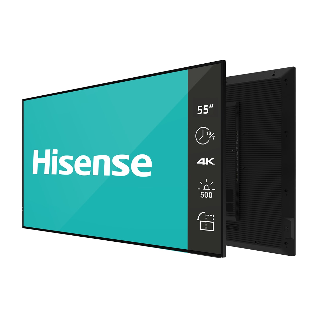 HISENSE 55GM50D 55 UHD DIGITAL SIGNAGE 500NIT 18 X 7 ANDROID 11 PANEL