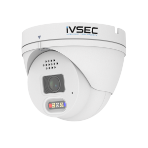 IVSEC TURRET IP CAMERA 12MP 3.6MM FIXED LENS 15FPS POE IP66 30M IR ADV DET