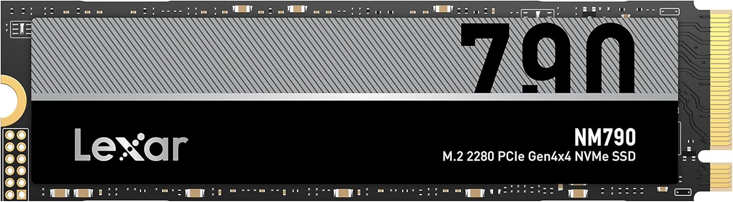 Lexar LNM790X008T-RNNNG 8TB M.2 2280 PCIe Gen 4x4 NVMe SSD up to 7400MB/s read