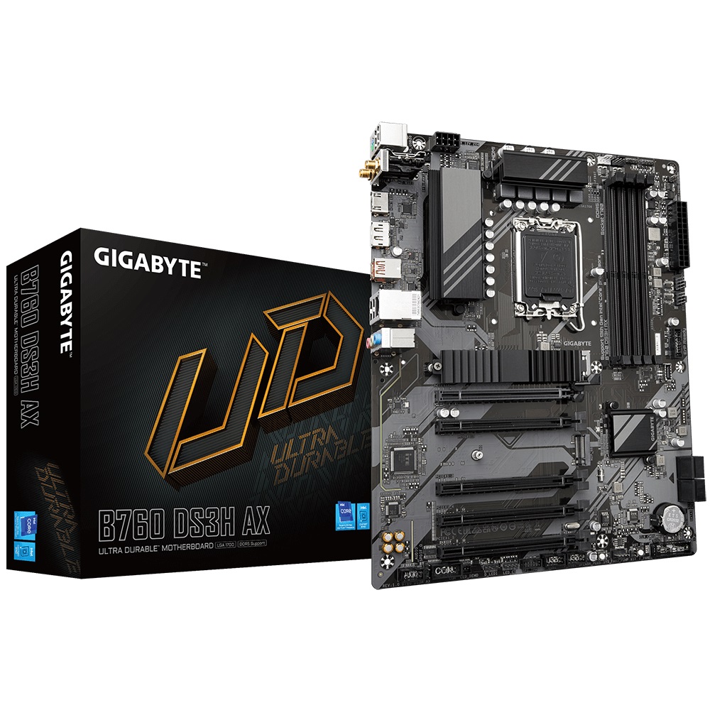 Gigabyte B760 DS3H AX Intel LGA 1700 ATX Motherboard