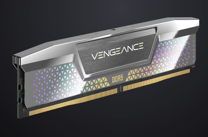 Corsair VENGEANCE® RGB 48GB (2x24GB) DDR5 CUDIMM 8000MT/s CL38 Memory Kit