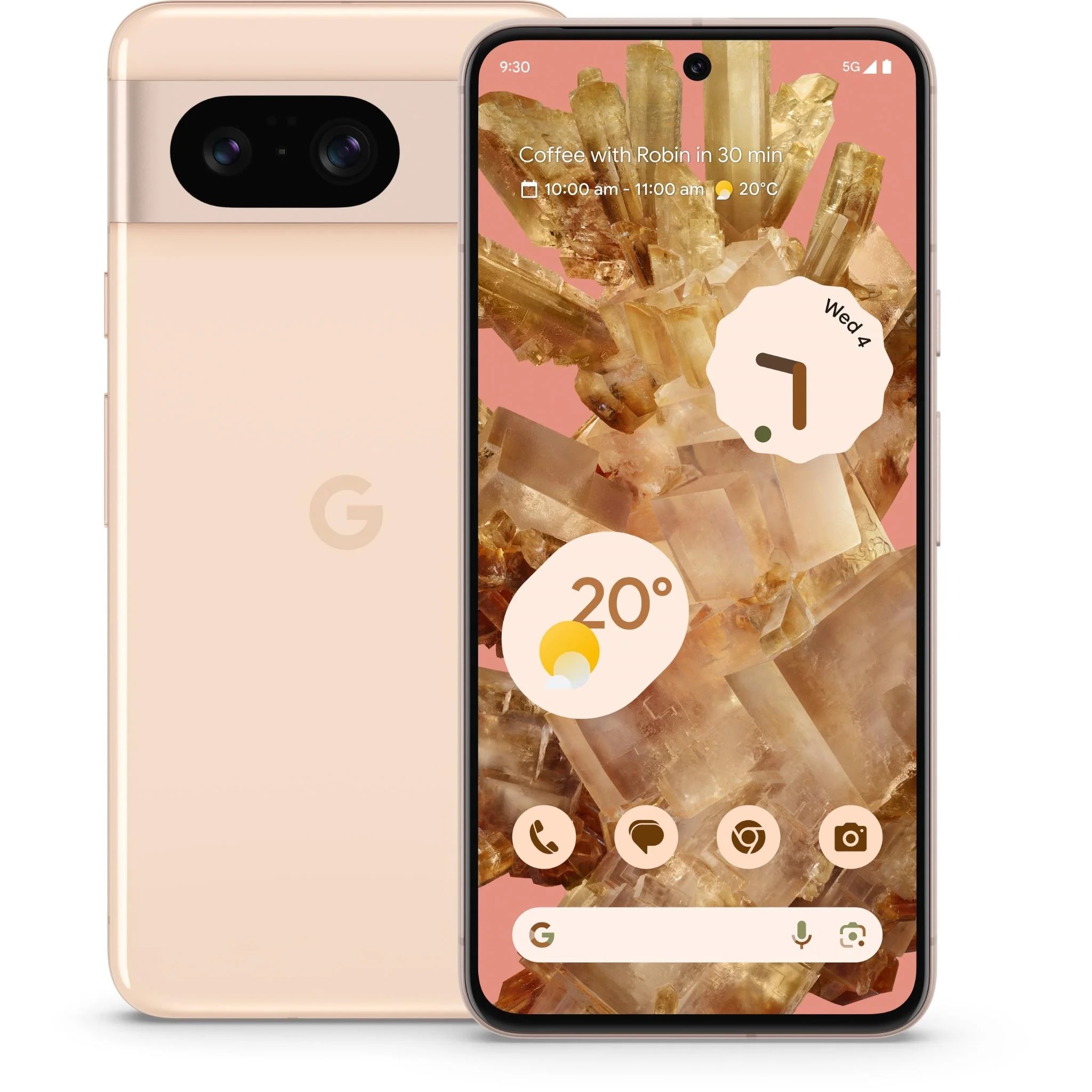 Google Pixel 8 5G 128GB - Rose (GA04856-AU)*AU STOCK*