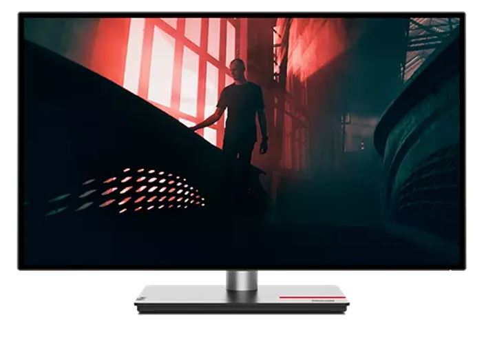 LENOVO ThinkVision P27h-30 27" QHD 60Hz IPS Monitor 2560x1440 4ms 16:9 Tilt swivel pivot Lift Height-Adjustable HDMI DP USB Audio Out VESA 3yrs