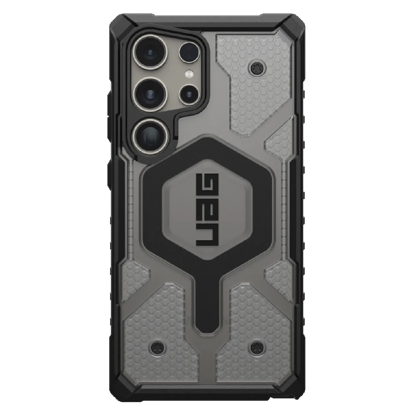 UAG Pathfinder Clear Pro Magnetic Samsung Galaxy S24 Ultra 5G (6.8") Rugged Case - Ice (214427114343)