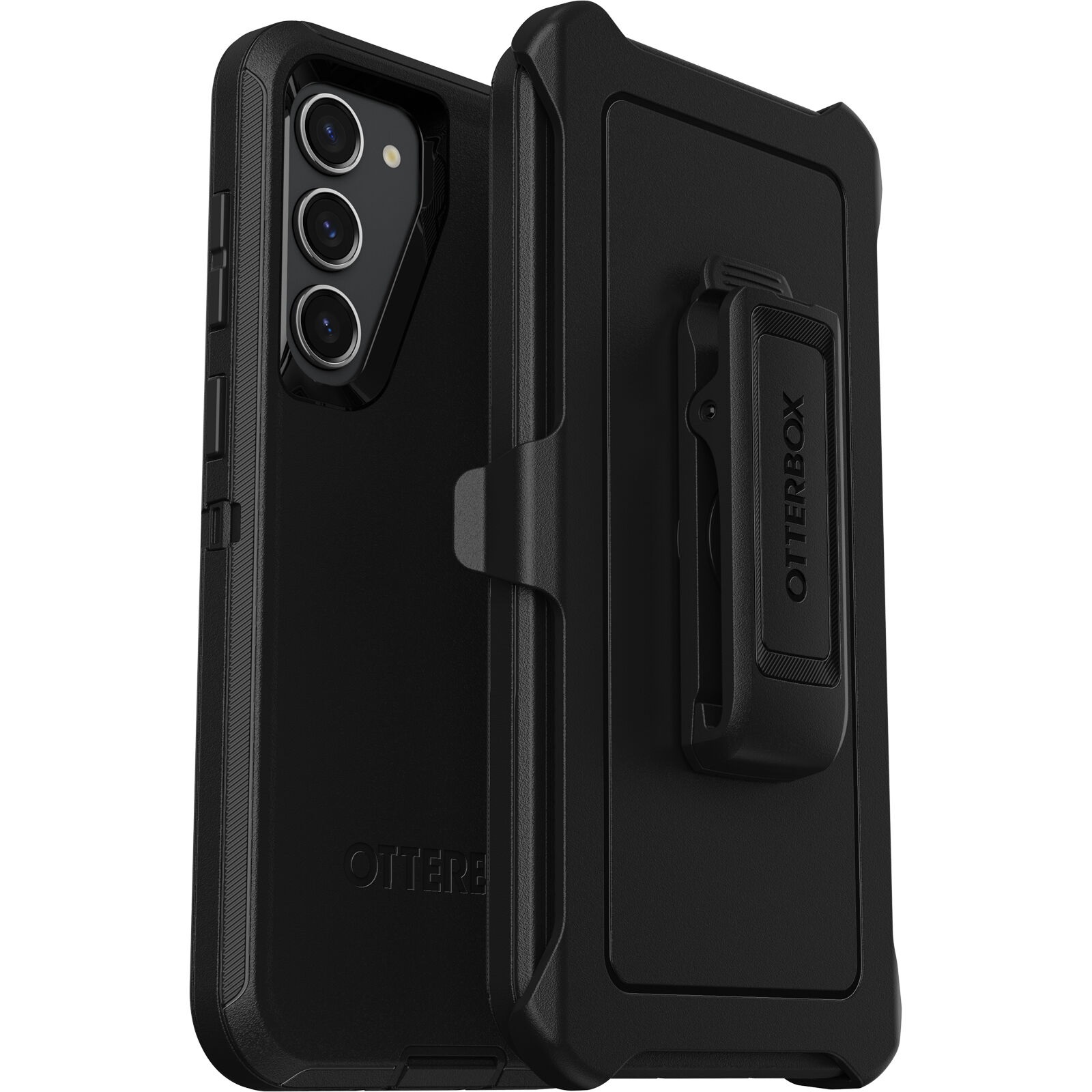 OtterBox Defender Samsung Galaxy S23+ 5G (6.1") Case Black - (77-91027)