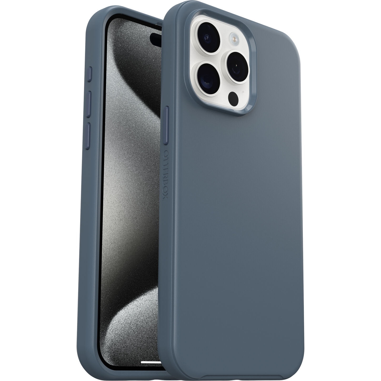 OtterBox Symmetry+ MagSafe Apple iPhone 15 Pro Max (6.7") Case Bluetiful (Blue) - (77-92902)