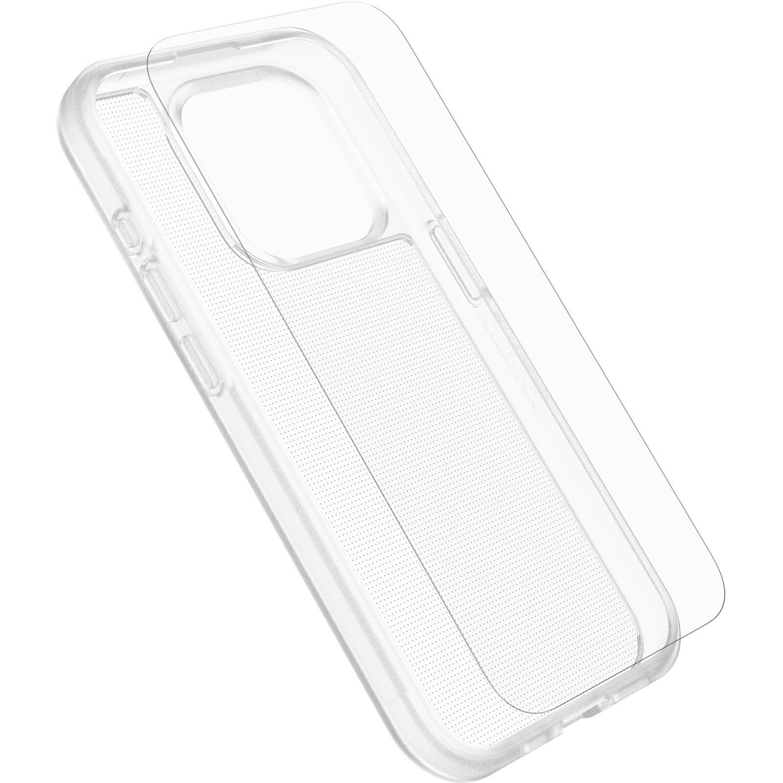 OtterBox React Case with Screen Protector Apple iPhone 15 Pro (6.1") Clear - (78-81235)