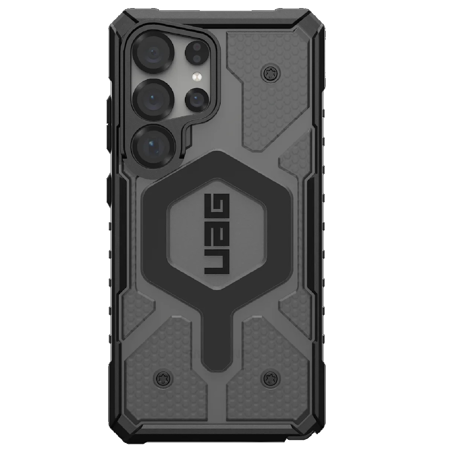 UAG Pathfinder Clear Magnetic Samsung Galaxy S25 Ultra 5G (6.9") Rugged Case - Ash (214483113131)