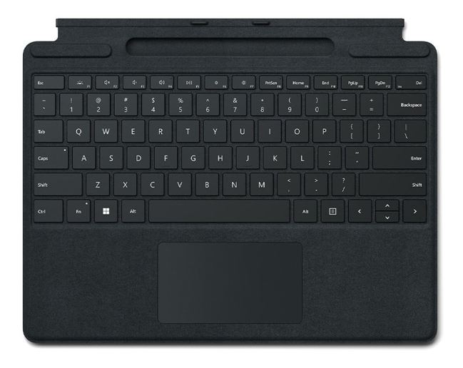 Microsoft Surface Pro Signature Keyboard - Black for Surface Pro 8 and Surface Pro X