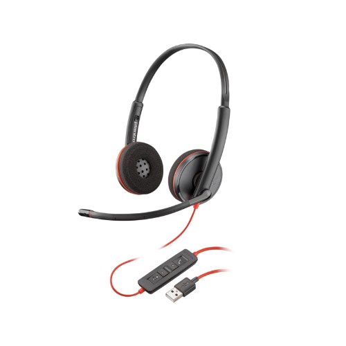 POLY BLACKWIRE 3220 STEREO USB-A HEADSET