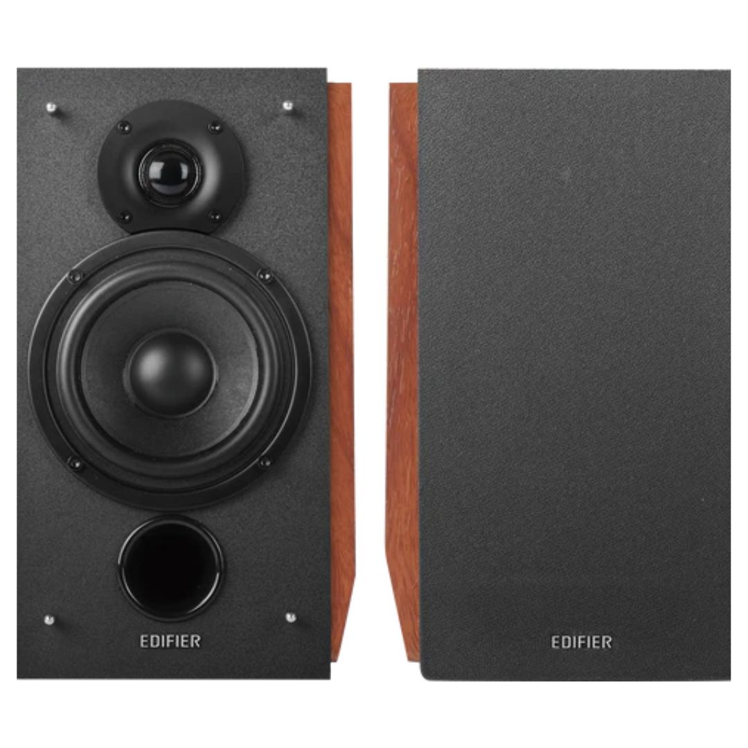 Edifier R1700BTS Bluetooth Bookshelf Speakers 66W RMS DUAL RCA INPUTS - BROWN