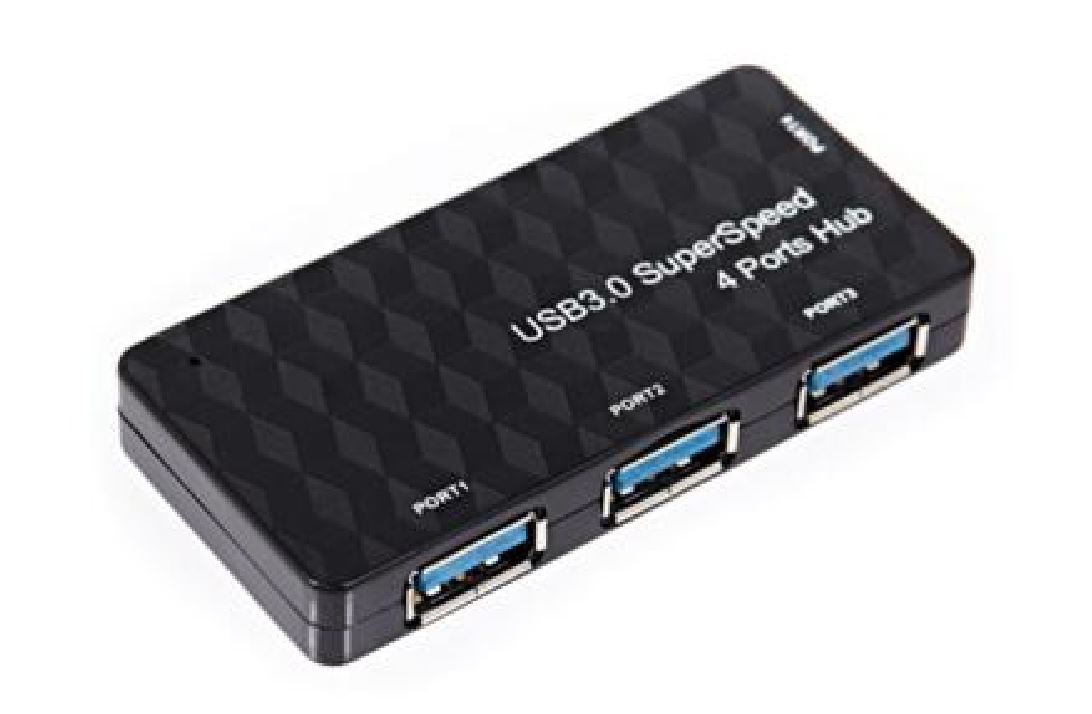 Astrotek 4 Port USB HUB 3x USB + 1x Micro USB with 5V 2.5A Power Adaptor