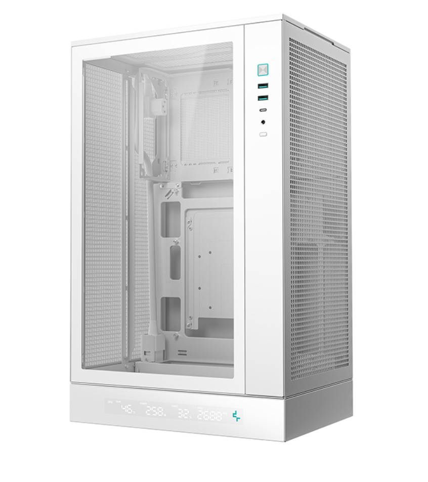 CH270 DIGITAL WHThe CH270 DIGITAL WH is an elevated mini-tower case with a small footprint to save up your desktop space. It is adapted to accommodate up to M-ATX motherboards and mainstream ATX components to smooth your building experience