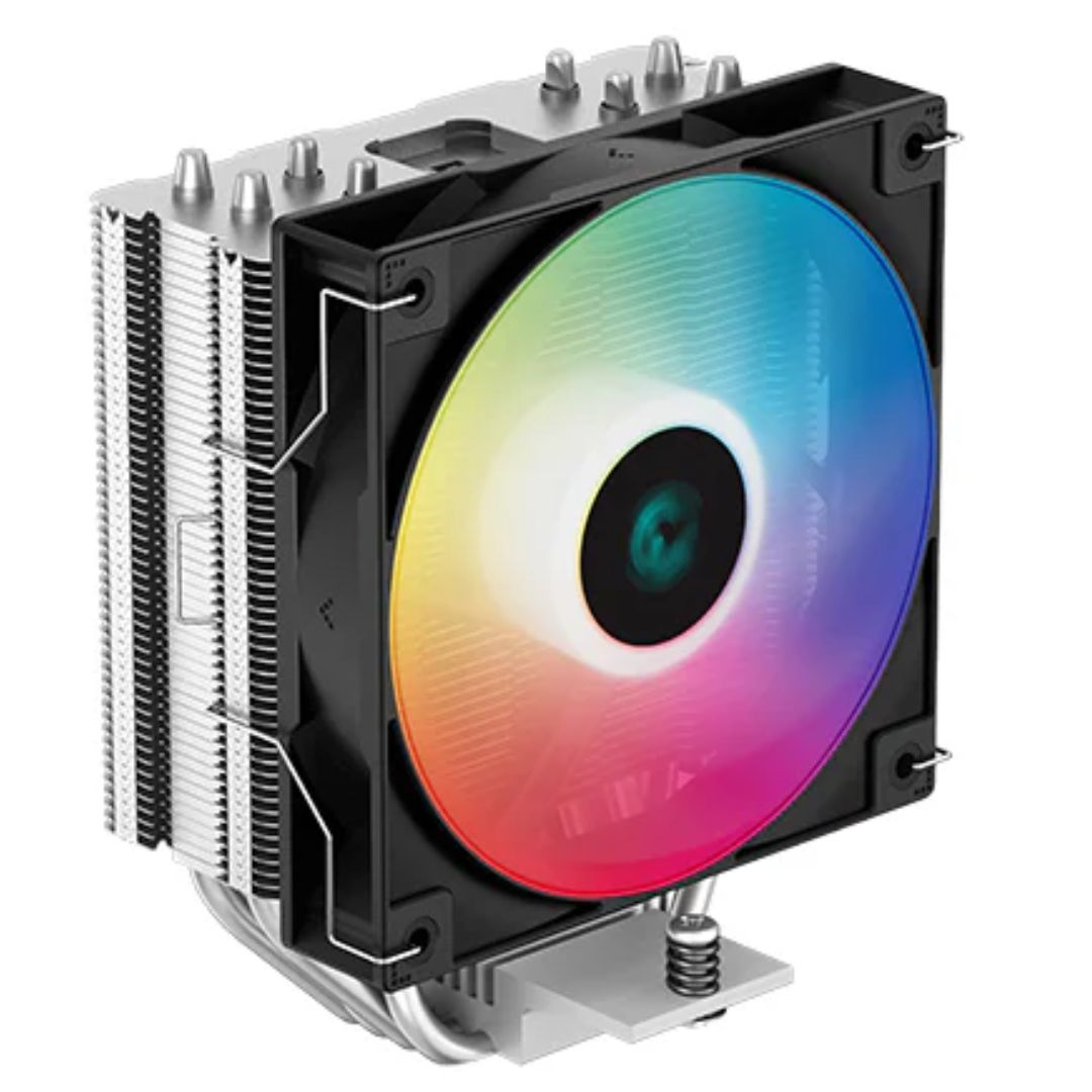 The DeepCool AG400 LED is a single tower 120mm CPU cooler that builds upon our legacy for high-quality cooling performance but stripped down for a streamlined and efficient package.