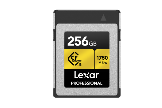 Lexar Professional Cfexpress Type B gold series 256GB – CFexpress Type B 1750MB/s read