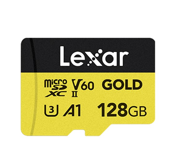 Lexar  GOLD microSDXC UHS-II Card 128G up to 280MB/s read