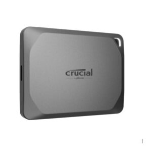 Crucial X9 Pro 1TB External Portable SSD ~1050MB/s USB-C Durable Rugged Shock Drop Water Dust Sand Proof for PC MAC PS5 Xbox Android iPad Pro – Micron (Crucial) HBC-X9P-1TB Portable External SSD Product Image