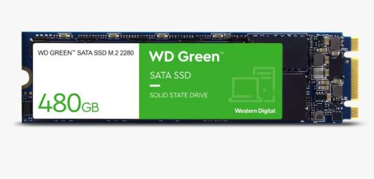 Western Digital WD WDS480G3G0B Green SATA M.2 2280 SSD 480GB