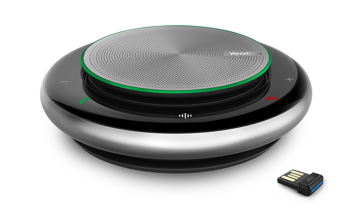 Yealink CP900 is the high-performance portable speakerphone that is flexible and scalable for the meetings of up to 6 people. Yealink CP900 rewards you with a trouble-free plug and play connectivity that you can connect it to your PC