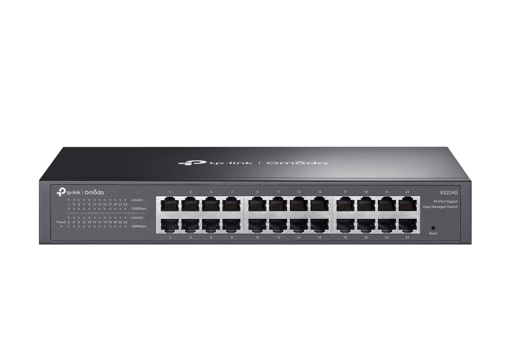 TP-Link ES228GMP Omada 28-Port Gigabit Easy Managed Switch with 24-Port PoE+