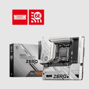 MSI B650M PROJECT ZERO Motherboard