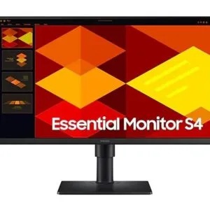 Samsung 24" S40GD FHD Monitor 1920 x1080 100Hz 16:9 250cd/m2 IPS 2xHDMI Tilt Pivot Swivel HAS VESA Viewing Angle Eye Saver  Game Picture Mode Black