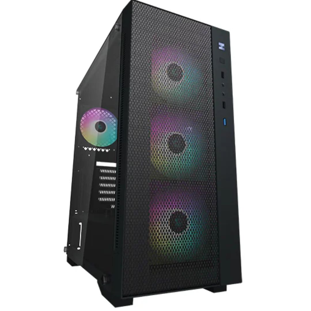 Deepcool MATREXX 55 MESH ADD-RGB 4F is a high airflow case that comes with included A-RGB lighting system and full size temepered glass.