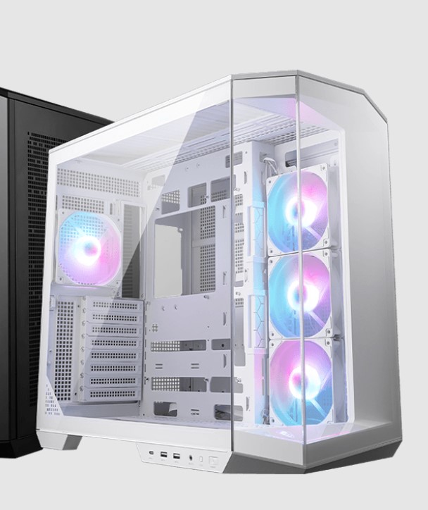 MSI MAG PANO 100R PZ WHITE Micro ATX Case