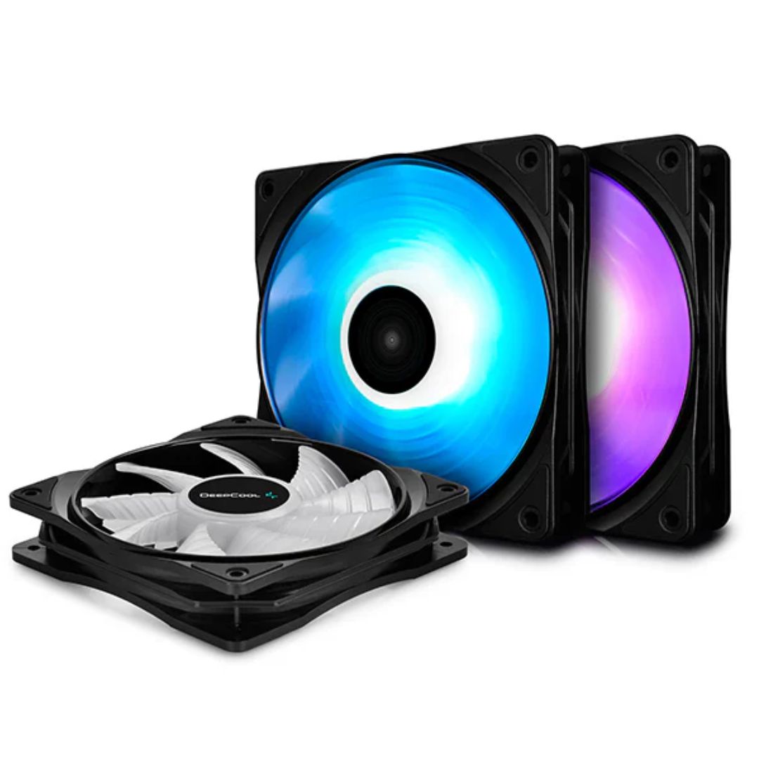 Deepcool RF120 FS(3 in1) LED Fan 6 built-in high brightness LEDs in each fan