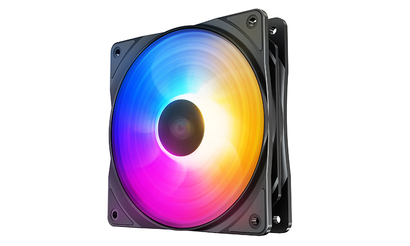 Deepcool RF120 FS LED Fan 120mm Preset Purple/Blue/Orange LED Combination